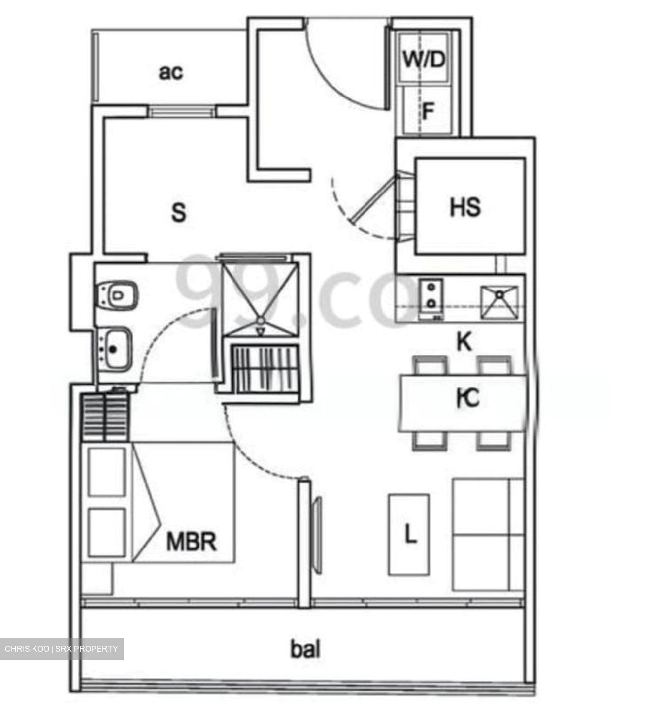 The Water Edge (D14), Apartment #538724041